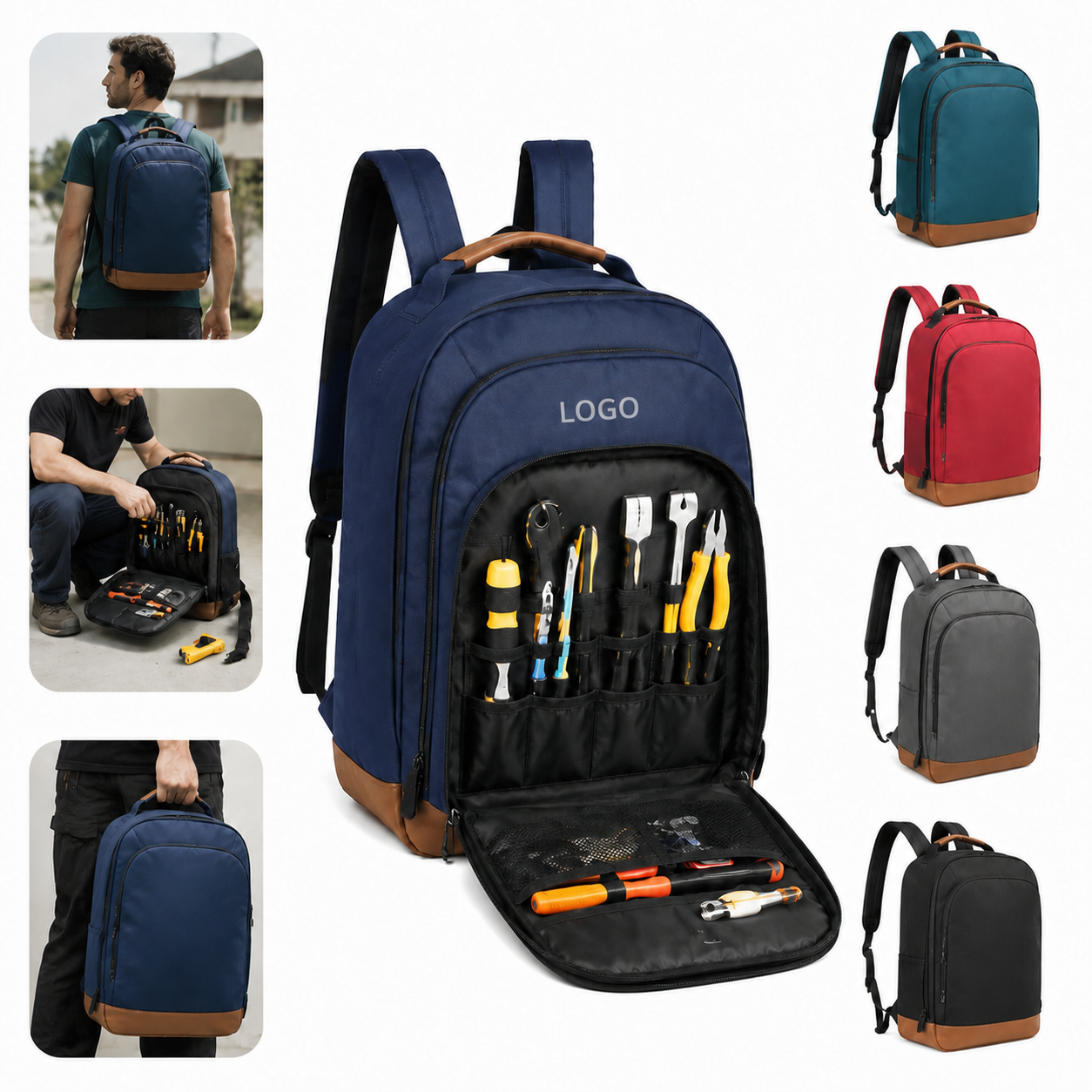Multi-Functional Tool Backpack