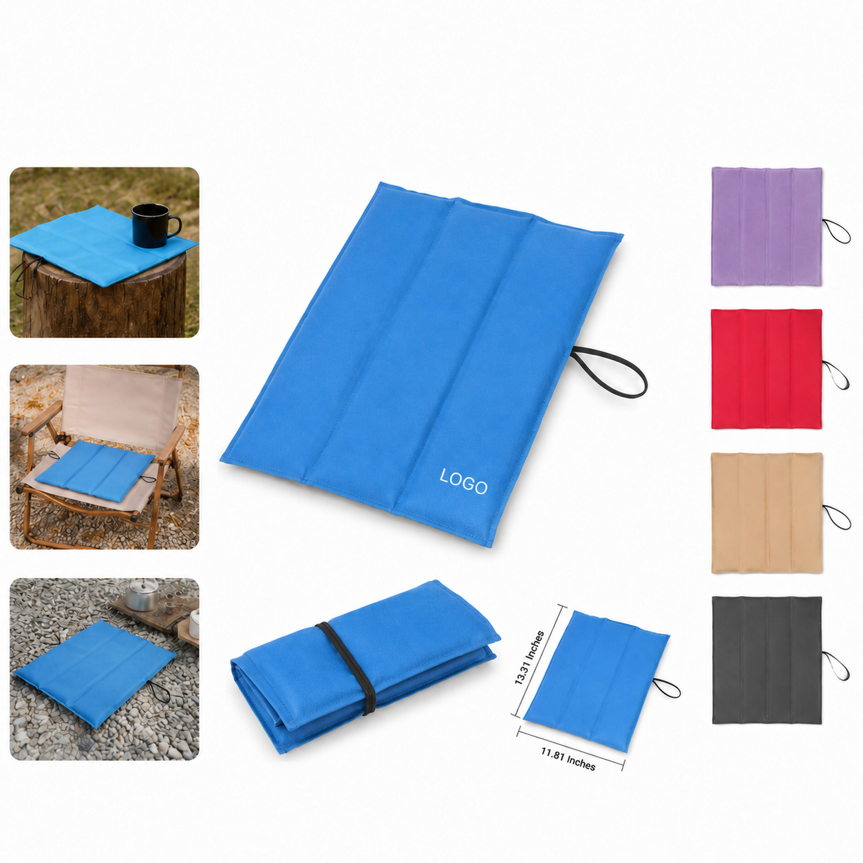 Portable Foldable Seat Cushion