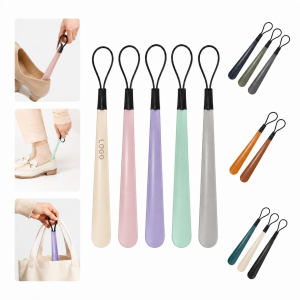 Extended-Handle Plastic Shoehorn
