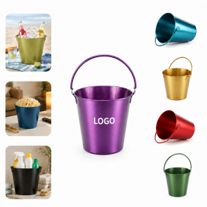 Double-Wall Stainless Steel Ice Bucket