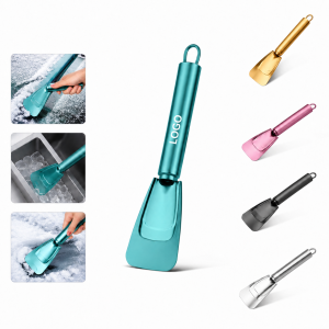 Multi-Purpose Stainless Steel Ice Scraper and Scoop